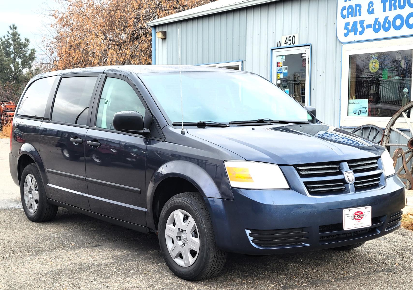 2008 Blue /Gray Dodge Caravan SE (2D8HN44H48R) with an 3.3L V6 engine, Automatic transmission, located at 450 N Russell, Missoula, MT, 59801, (406) 543-6600, 46.874496, -114.017433 - Photo #7